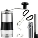 Pill Crusher & Splitter Stainless Steel with Ceramic Burr for Fine Powder | Manual Grinder and Cutter for Elderly Care, Pet Feeding & Travel
