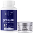 N1O1 Nitric Oxide Lozenges Supplement and Face Moisturizer, Heart Health and Skin Care