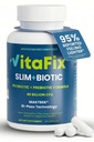 Synbiotic Probiotic & Prebiotic Slimbiotic - 40 Billion CFU with MAKTREK® Bi-Pass Tech, Supports Weight Loss, Gut Health, Digestion, Bloating, Regularity for Women & Men, 60 Ct