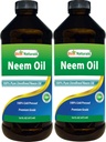 Best Naturals 100% Pure Neem Oil, 100% Cold Pressed and Unrefined - 16 OZ (2 Bottles)