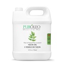 PUROLEO NEEM Oil 32 Fl Oz/946 ML (Packed in Canada) 100% Pure and Natural Neem Oil for Multipurpose Use | Neem Oil extracted from NEEM Plante Chemical Free Neem Oil Spray