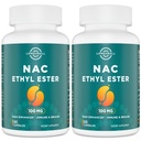 lipmaxmall N-Acetyl Cysteine Ethyl Ester 100mg-More Absorption Than 1000mg NAC-with Glycine 600mg-Benefit Glutathione-Good for Immune System & Antioxidant for Adults,NACET(60 Capsules-2 Pack)