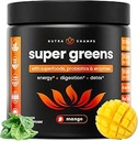 NutraChamps Super Greens Powder Premium Superfood 