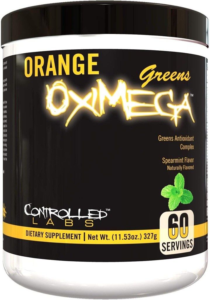 Ελεγχόμενα εργαστήρια OxiMega Πράσινοι Spearmint -- 0,72 lb