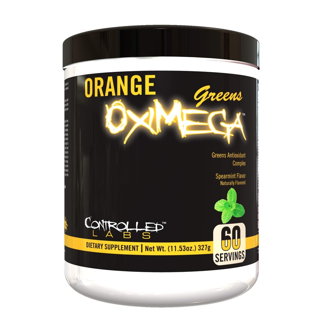 Ελεγχόμενα εργαστήρια OxiMega Πράσινοι Spearmint -- 0,72 lb