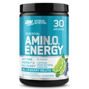 Optimum Nutrition Amino Energy - Προ προπόνηση με πράσινο τσάι, BCAA, Αμινοξέα, Κετοφιλικό, Πράσινο εκχύλισμα καφέ, Ενεργειακή σκόνη - μύρτιλο Mojito, 30 υπηρεσίες (συσκευασία Μαΐου Vary)