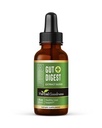 Herbal Goodness Gut Digest Plus 1oz – Liquid Digestive & Enzyme Support – Herbal Supplement with Digestive Enzymes, Fiber for Gut Health & Immunity Boost