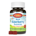 Carlson - Kid's Black Elderberry Gummies. with Vitamin C & Zinc, Immune Support, 60 Gummies