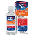 Safetussin Max Multi-Symptom Cough Relief Syrup for Cold and Flu, 8 Fl Oz