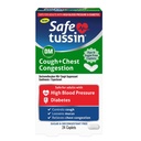 Safetussin DM Non-Drowsy Cough & Chest Congestion Caplets 24ct