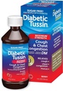 Diabetic Tussin DM Maximum Strength Cough Medicine with Chest Congestion Relief - 8 Fl oz - Liquid Cough Syrup, Safe for Diabetics, Berry Flavored (Pack of 2)