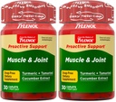 Tylenol Proactive Support* Muscle & Joint Supplement, Drug-Free Daily Turmeric Supplement + Tamarind + Cucumber Extract, Improves Joint Comfort & Flexibility in 5 Days*, 30 ct (Pack of 2)