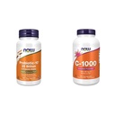 NOW Supplements, Probiotic-10™, 25 Billion, with 10 Probiotic Strains, Dairy, Soy and Gluten Free & Supplements, Vitamin C-1,000 with 100 mg of Bioflavonoids, Antioxidant Protection*, 250 Capsules