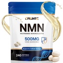 CFILIHTC NMN Supplement 500mg - NMN NAD Supplement with Trans-Resveratrol, Quercetin - Premium Quality Nicotinamide Mononucleotide for Cellular Support & Vitality High Absorption 240 Softgels Capsules