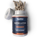 VisiVite Super Lutein 444 Eye - Unique & Clear Eye Vitamins - Lutein Max Vision Vitamins for Eyes - Zeaxanthin Plus Lutein Eye Vitamins - Clear Eye Supplements for Adults