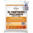 Pure DL-Panthenol Powder (2oz) | Provitamin B5 Powder, Cosmetic Grade | For Hair Care, Skin Care, Nails Deep Moisturizer, Panthenol Cream, Hair Conditioner, Shampoo, Soap, Lotion | 2 OUNCES