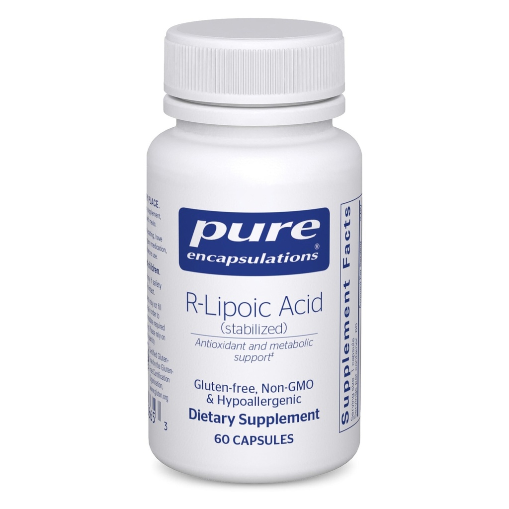 Pure Encapsulations R-Lipoic Acid (Σταθεροποιημένο) 