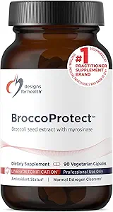 Σχέδια για την υγεία BroccoProtect Broccoli Σπόροι & Μουστάρδα συμπλήρωμα - Ενισχυμένο με Myrosinase Ένζυμο για τη βελτιστοποίηση της βιοδιαθεσιμότητας (90 κάψουλες)