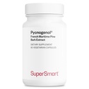 Supersmart - Pycnogenol 200mg ανά ημέρα (Patented & Highly Bioδιαθέσιμο) - Γαλλικό Ναυτιλιακό Εκχύλισμα Πάιν Μπαρκ 