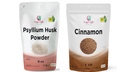 YOGI’S GIFT – Celebrating health Multi Pack | Psyllium Husk Powder 8 oz + Crushed Cinnamon 1 Lb for Bundle
