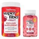 Bellway Super Fiber Powder + Fruit, Raspberry Lemon Super Fiber Beauty Gummies