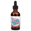 World Organics Liquid B-12 with Folic Acid, 2 Ounce