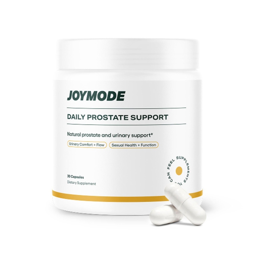 JOYMODE Daily Prostate Support for Men – Saw Palmetto, Beta-Sitosterol and Lycopene – Supports Healthy Prostate – 30 Capsules