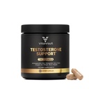 7-in-1 Testosterone Booster for Men, Natural Testosterone Supplement for Energy, Strength & Stamina with Tongkat Ali, Maca Root, Ashwagandha, Shilajit, Fenugreek, Zinc, 60 Capsules