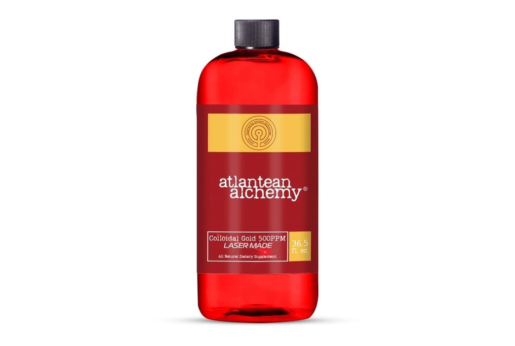 Colloidal Gold 36.5oz 500PPM Laser-Made