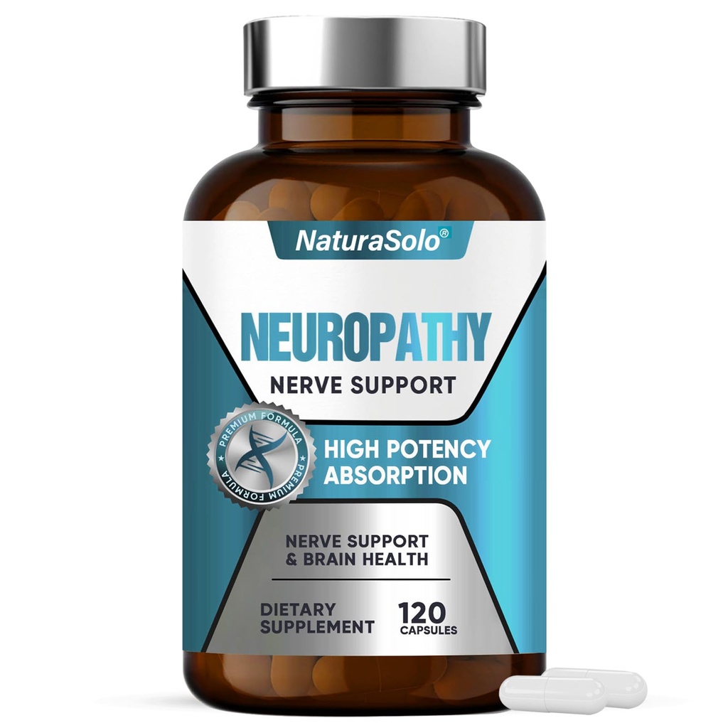 Nerve Savior for Neuropathy – 600mg Alpha Lipoic Acid, Targeted Peripheral Nerve Support for Hands & Feet, Fortifies Nerve Health, 120 Capsules