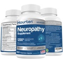 Neuropathy Sciatica Nerve Support Supplement - 1200mg High-Potency Alpha Lipoic Acid 18-in-1 Nutrient Blend - Neuropathy Support for Feet Legs Hands Lower Back 180 Capsules