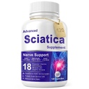 Sciatica Pain Soothing, Sciatica Ease Supplements with Alpha Lipoic Acid & Vitamin B Complex, 18 in 1 Premium Capsules-Maintain Bone Health, 120 Count