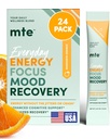 MTE Caffeine-Free Energy Drink Powder with Paraxanthine – Clean Energy for Focus, Mood & Productivity | 24 Energy Drink Packets