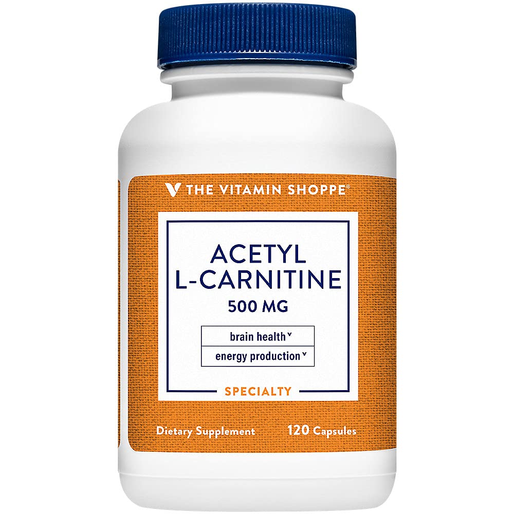 Acetyl-L-καρνιτίνη 500mg – Υποστηρίζει υγιή εγκεφαλική λειτουργία & μνήμη, προωθεί την παραγωγή ενέργειας – Carnipure TM προσφορές Καθαρή μορφή L-Καρνιτίνη (120 κάψουλες) από το The Vitamin Shoppe