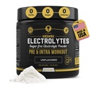 HRDWRK - Ηλεκτρολυτές σε σκόνη Keto Hydration Sugar Free with Magnesium, Κάλιο και Νάτριο - 100 Servings 