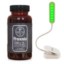 Migraine Relief Bundle – Preventa Daily Supplement with PA-Free Butterbur, Magnesium, Riboflavin & Feverfew + 520nm Clip-On Green Light Therapy Lamp for Headache, Sleep & Stress Support