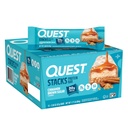 Quest Nutrition Stacks Protein Bars, Cinnamon Brown Sugar, 20g Protein, 2g Net Carbs, 1g Sugar, High Fiber, Low Sugar, Gluten Free, 12 Count