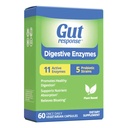 Digestive Enzymes, Digestive Support, Relieves Bloating, 5 Probiotic Strains, 11 Active Enzymes, 60 Κάψουλες
