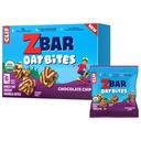 Zbar Oat Bites - Chocolate Chip - Baked Oat Energy Granola Bites - USDA Organic Snacks for Kids - 14g Whole Grains (6 Snack Packs)