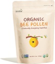 Greenbow Organic Bee Pollen - 100% USDA Certified Organic, Non-GMO, Pure, & Natural Bee Pollen - Superfood Packed w/Proteins, Vitamins & Minerals (8oz)