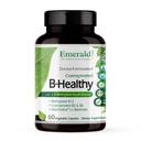 EMERALD LABS B-Healthy - Vegan Vitamin B Complex - Includes Methylated Folic Acid & Full Spectrum B Vitamins - Supports Immune, Brain & Heart Health* - 60 Vegetable Capsules