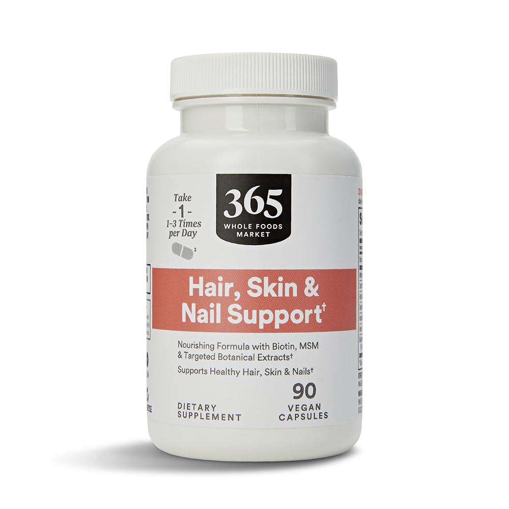 365 από το Whole Foods Market, Hair Skin & Nails 2000 Biotin, 90 Count