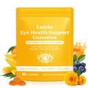 Lutein and Zeaxanthin Supplements,Lutein Gummies for Dry Eye Relief & Clear Vision,Blue Light Filtering | Eye Health Support– Non-GMO & Vegan, 60 Gummies