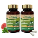 Eye Vitamin and Mineral Supplement Vision Support, 90 Capsules with Lutein and Zeaxanthin Vitamin C E Zinc Copper, Eye Health Supplements for Adults, 2 PCS
