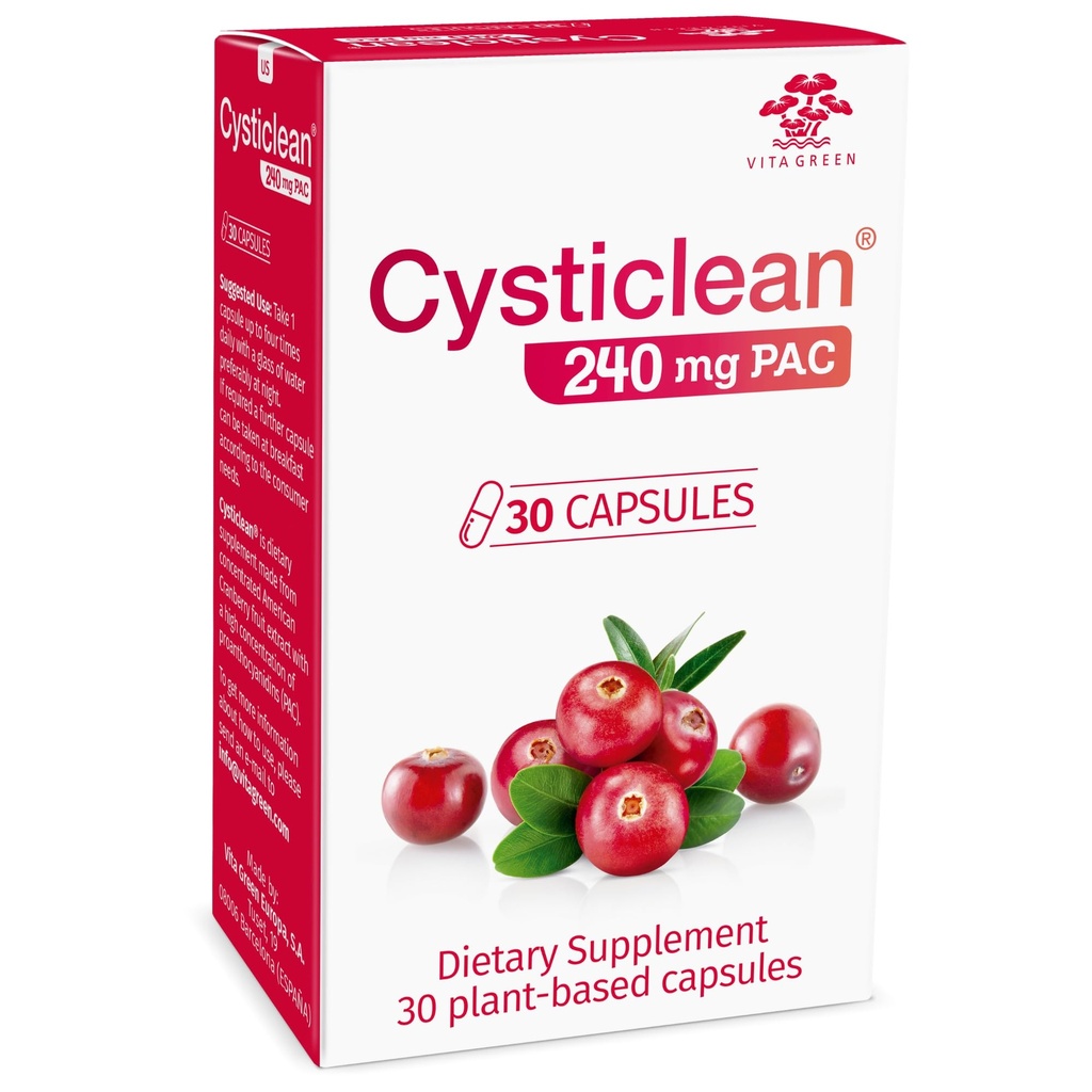 Συμπλήρωμα PAC Cranberry – 240 mg PAC, χωρίς ζάχαρη – Υποστήριξη Ουρολοίμωξης – Τα πιο αποτελεσματικά χάπια Cranberry για την ανακούφιση της κυστίτιδας και της διάμεσης κυστίτιδας