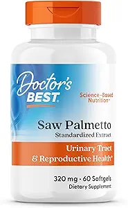 Best Saw Palmetto εκχύλισμα (320 mg), κάψουλες Softgel, 60- Count