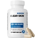 Hormonal Acne Treatment, Clear Skin Supplement, 5-HTP, Nature DIM Supplement, Skin Care Vitamins, Hormone Balance, Daily Using 2 Capsules, 90 Capsules. (Milk)