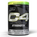 Cellucor C4 Ultimate Strength Pre Workout Powder - Tri-Stim Experience 300mg Caffeine+TeaCrine+Dynamine - Createine & Beta-Alanine - Ενεργειακό συμπλήρωμα για άνδρες και γυναίκες - Ξινή Πράσινη Apple, 20 εξυπηρετούν