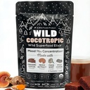 Organic Cocotropic Mushroom Hot Cocoa - Mushroom Coffee Alternative | Sugar Free Hot Chocolate | Organic Cocoa Powder, Reishi Mushrooms, Chaga, Maca Root, Turmeric | Delicious Sustained Focus, Energy & Mood Without Jitters | 16oz