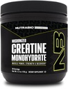 NutraBio Pure Micronized Creatine Monohydrate Powder Supplement, Unflavored, (150 g) - Υποστηρίζει Μαζική μυϊκή ενέργεια, ανάκτηση, και δύναμη - HPLC Tested Creatine Powder Supplement για άνδρες και γυναίκες
